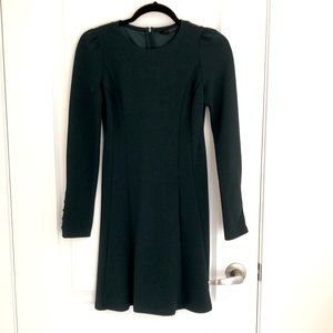 Zara green dresss